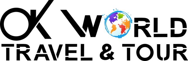 OK World Travel & Tour Logo